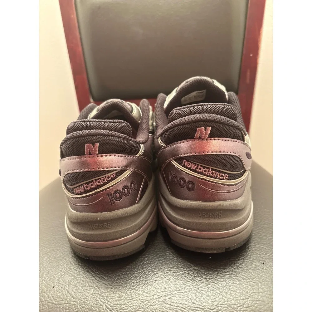 New Balance 1000 Men's Purple Grey Classic Retro Sneakers Shoes Size 11.5 - Picture 5 of 7